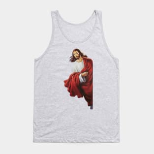 jesus meme Tank Top